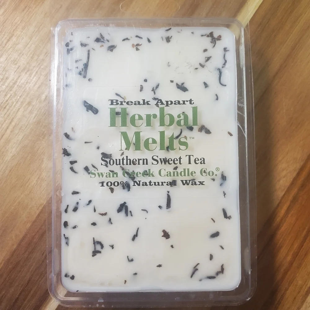 SOUTHERN SWEET TEA by SWAN CREEK CANDLE CO Herbal Melts 100% Natural Wax 5.25 oz